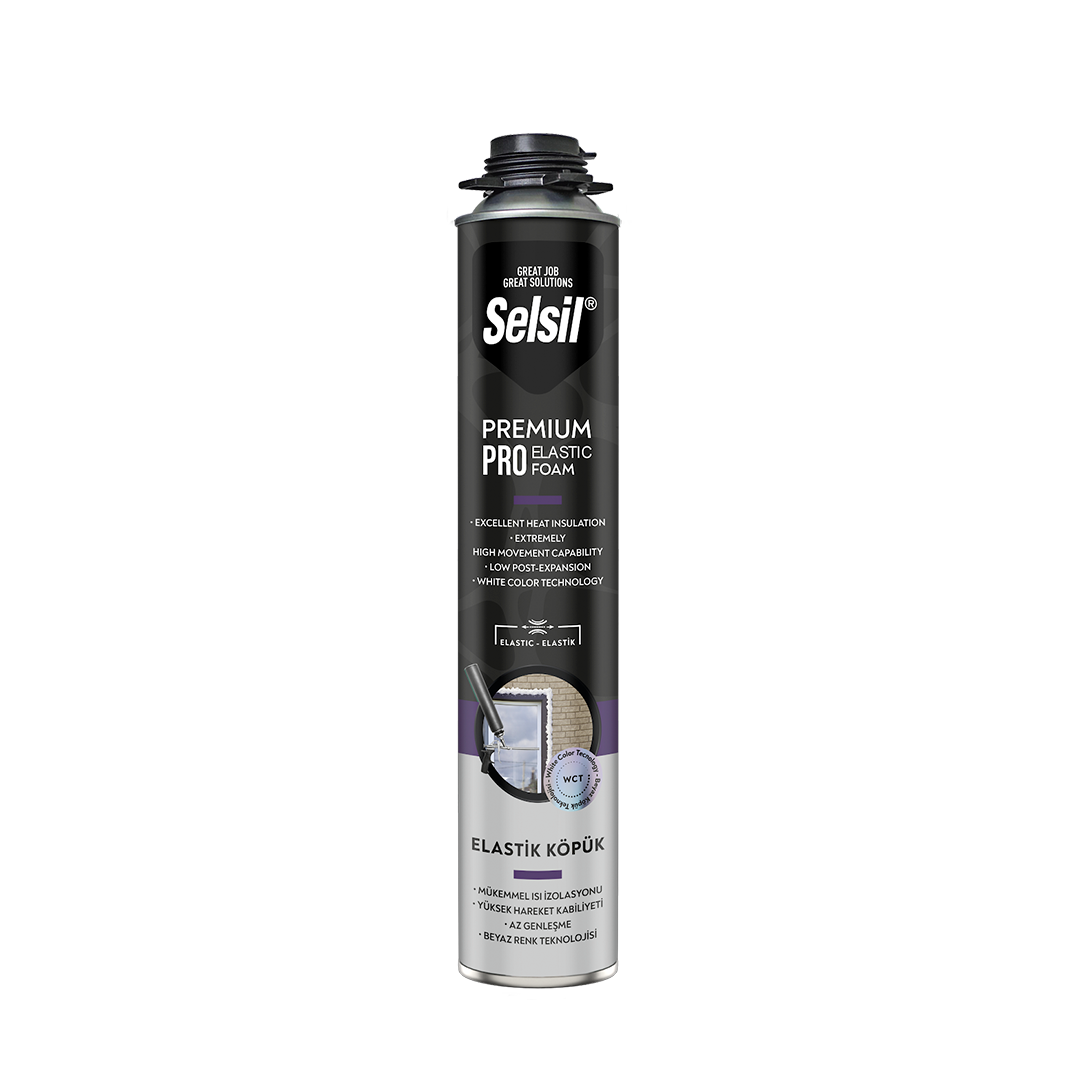 سبراي فوم 1 كلغ  SELSIL Spray foam Your Brand Name