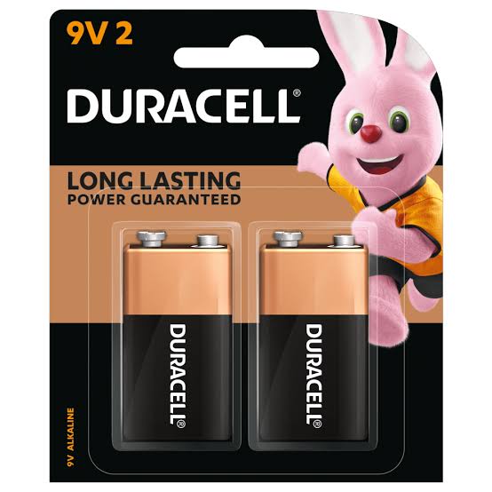 بطارية 9 فولت عكرت DURACELL Your Brand Name